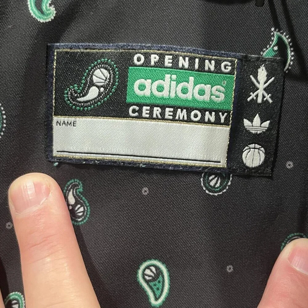 ADIDAS X OPENING CEREMONY NIGO PAISLEY PRINT TRACK PANTS 31 - Picture 11 of 11